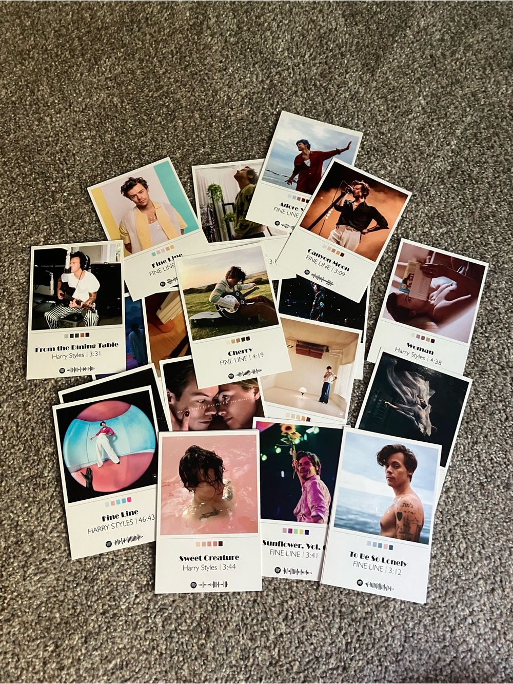 Harry Styles Collage Poster Wall Cardstock Prints